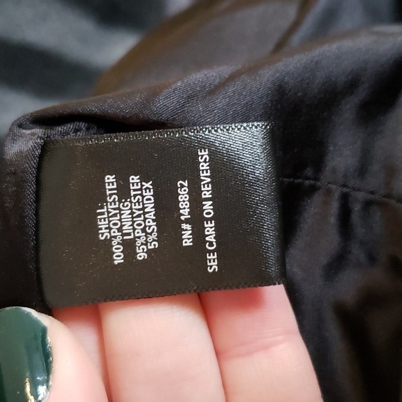 Torrid Jacquard Blazer Style Coat Black & Gray Tiger Stripes Print - 2X - Picture 6 of 8